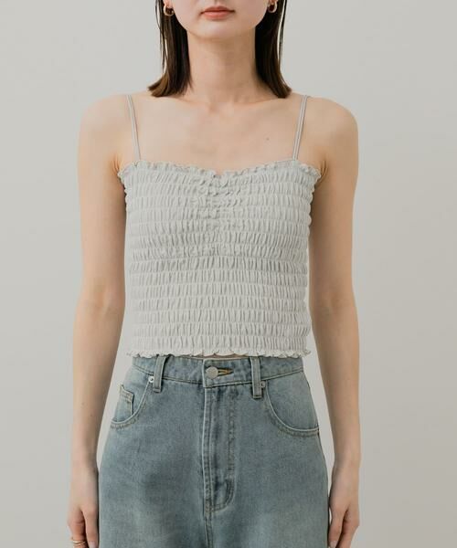 SENSE OF PLACE by URBAN RESEARCH / センスオブプレイス バイ アーバンリサーチ キャミソール・チューブトップ | ラメシャーリングカップツキキャミソール | 詳細28