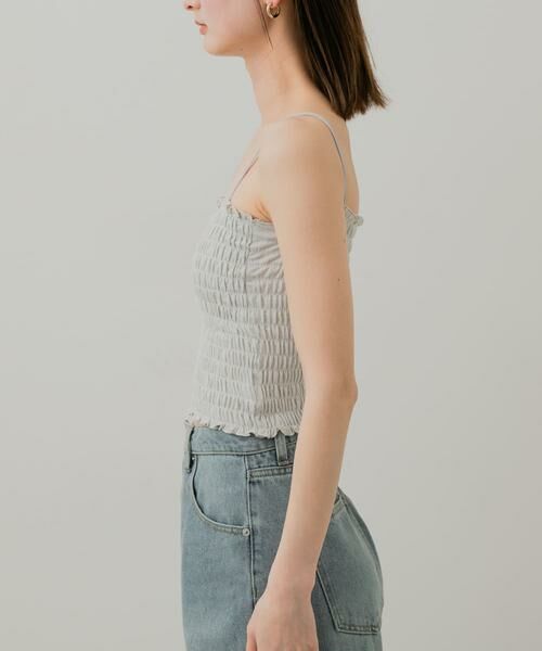 SENSE OF PLACE by URBAN RESEARCH / センスオブプレイス バイ アーバンリサーチ キャミソール・チューブトップ | ラメシャーリングカップツキキャミソール | 詳細29