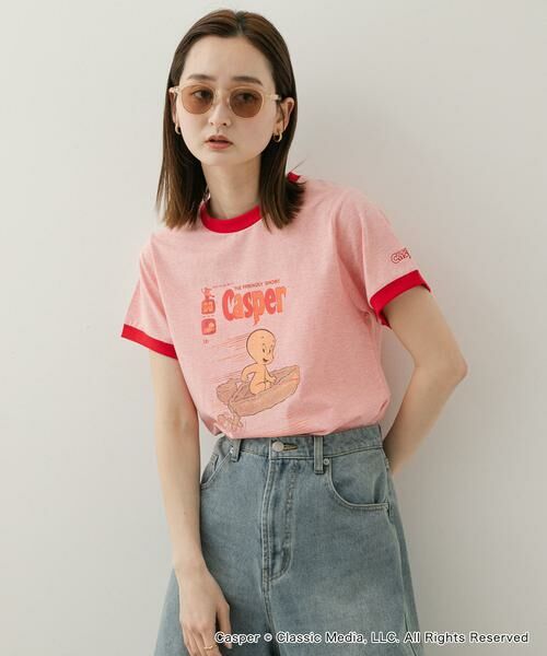 SENSE OF PLACE by URBAN RESEARCH / センスオブプレイス バイ アーバンリサーチ Tシャツ | 『別注』Casper×SENSE OF PLACE/リンガーTシャツ | 詳細2