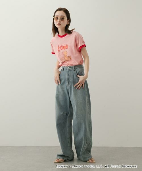 SENSE OF PLACE by URBAN RESEARCH / センスオブプレイス バイ アーバンリサーチ Tシャツ | 『別注』Casper×SENSE OF PLACE/リンガーTシャツ | 詳細6