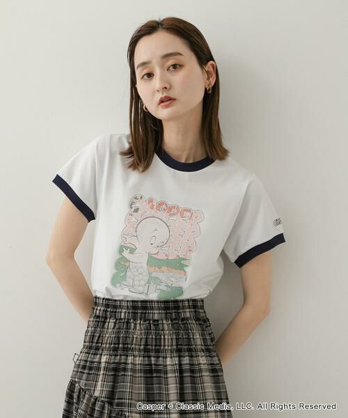 SENSE OF PLACE by URBAN RESEARCH / センスオブプレイス バイ アーバンリサーチ Tシャツ | 『別注』Casper×SENSE OF PLACE/リンガーTシャツ | 詳細15