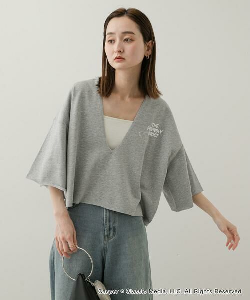 SENSE OF PLACE by URBAN RESEARCH / センスオブプレイス バイ アーバンリサーチ Tシャツ | 『別注』Casper×SENSE OF PLACE/スキッパートップ | 詳細14