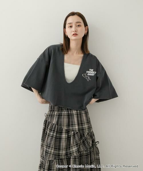 SENSE OF PLACE by URBAN RESEARCH / センスオブプレイス バイ アーバンリサーチ Tシャツ | 『別注』Casper×SENSE OF PLACE/スキッパートップ | 詳細21