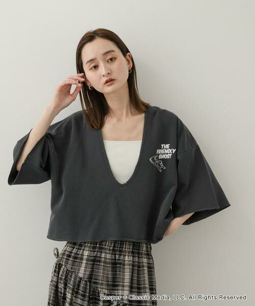 SENSE OF PLACE by URBAN RESEARCH / センスオブプレイス バイ アーバンリサーチ Tシャツ | 『別注』Casper×SENSE OF PLACE/スキッパートップ | 詳細22