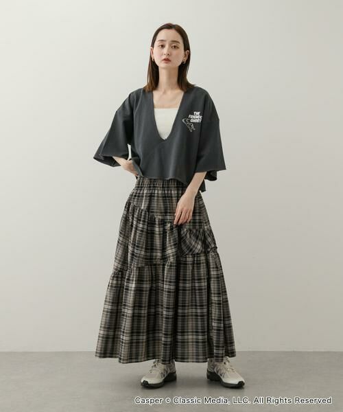 SENSE OF PLACE by URBAN RESEARCH / センスオブプレイス バイ アーバンリサーチ Tシャツ | 『別注』Casper×SENSE OF PLACE/スキッパートップ | 詳細25