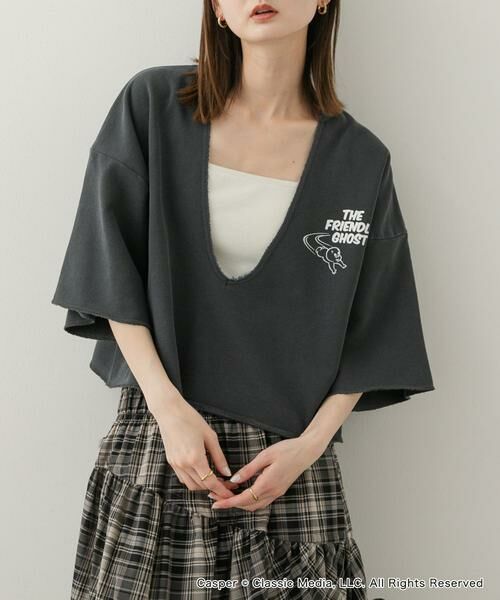 SENSE OF PLACE by URBAN RESEARCH/センスオブプレイス バイ アーバンリサーチ 『別注』Casper×SENSE OF PLACE/スキッパートップ チャコールグレー one SENSE OF PLACE by URBAN RESEARCH/センスオブプレイス バイ アーバンリサーチ 『別注』Casper×SENSE OF PLACE/スキッパートップ チャコールグレー one