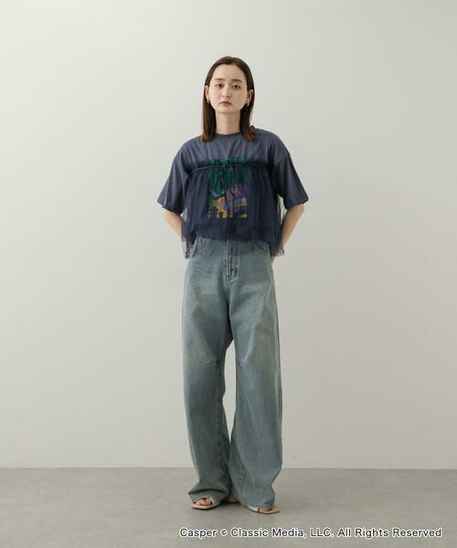 SENSE OF PLACE by URBAN RESEARCH / センスオブプレイス バイ アーバンリサーチ Tシャツ | 『別注』Casper×SENSE OF PLACE/ドッキングTシャツ | 詳細3