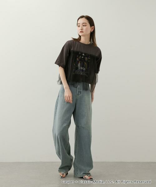 SENSE OF PLACE by URBAN RESEARCH / センスオブプレイス バイ アーバンリサーチ Tシャツ | 『別注』Casper×SENSE OF PLACE/ドッキングTシャツ | 詳細23