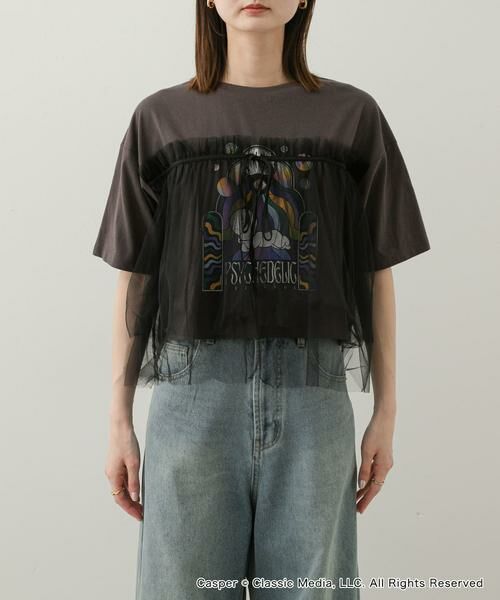 SENSE OF PLACE by URBAN RESEARCH / センスオブプレイス バイ アーバンリサーチ Tシャツ | 『別注』Casper×SENSE OF PLACE/ドッキングTシャツ | 詳細25