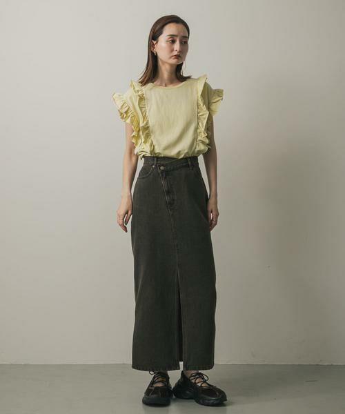 SENSE OF PLACE by URBAN RESEARCH / センスオブプレイス バイ アーバンリサーチ Tシャツ | ギャザーフリルトップ | 詳細25