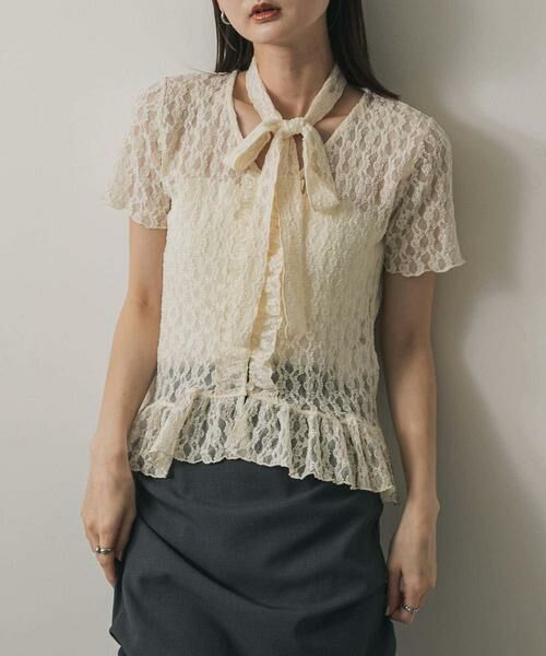 SENSE OF PLACE by URBAN RESEARCH / センスオブプレイス バイ アーバンリサーチ シャツ・ブラウス | チョーカーレーストップ | 詳細15