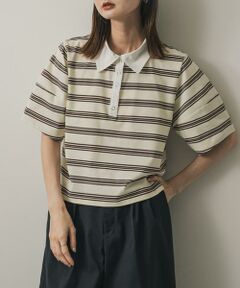 SENSE OF PLACE by URBAN RESEARCH / センスオブプレイス バイ アーバンリサーチ ポロシャツ | マルチボーダーカットポロシャツ