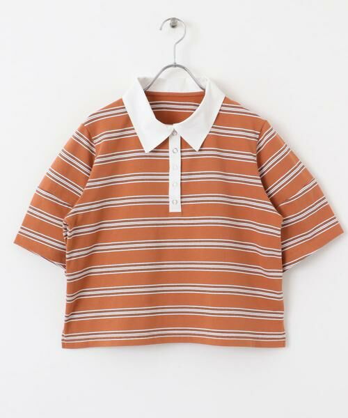SENSE OF PLACE by URBAN RESEARCH / センスオブプレイス バイ アーバンリサーチ ポロシャツ | マルチボーダーカットポロシャツ | 詳細5