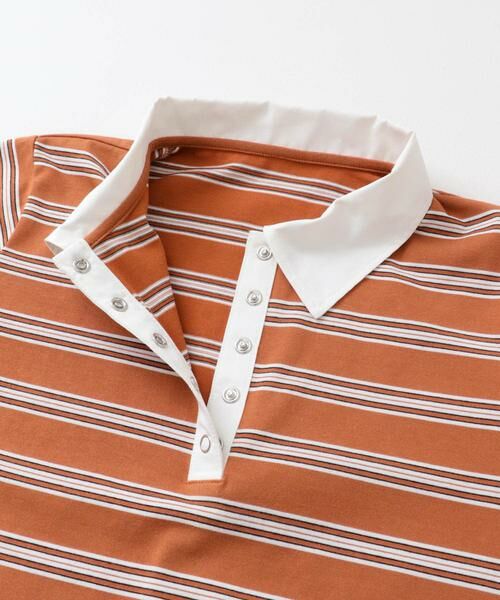 SENSE OF PLACE by URBAN RESEARCH / センスオブプレイス バイ アーバンリサーチ ポロシャツ | マルチボーダーカットポロシャツ | 詳細6