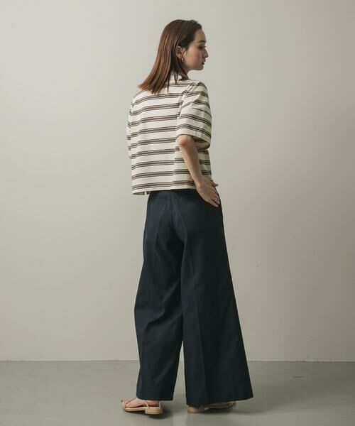 SENSE OF PLACE by URBAN RESEARCH / センスオブプレイス バイ アーバンリサーチ ポロシャツ | マルチボーダーカットポロシャツ | 詳細14