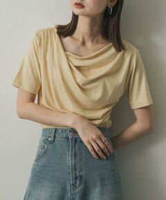 SENSE OF PLACE by URBAN RESEARCH / センスオブプレイス バイ アーバンリサーチ Tシャツ | アシメドレープトップ(半袖)