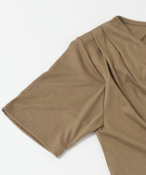 SENSE OF PLACE by URBAN RESEARCH / センスオブプレイス バイ アーバンリサーチ Tシャツ | アシメドレープトップ(半袖) | 詳細9