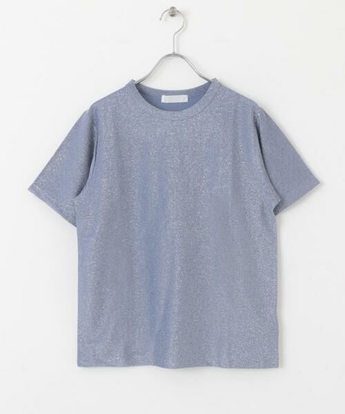 SENSE OF PLACE by URBAN RESEARCH / センスオブプレイス バイ アーバンリサーチ Tシャツ | クルーネックラメTシャツ(半袖) | 詳細8