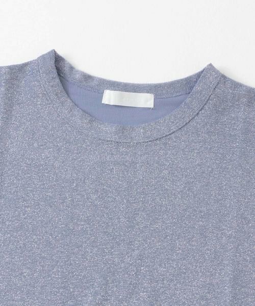 SENSE OF PLACE by URBAN RESEARCH / センスオブプレイス バイ アーバンリサーチ Tシャツ | クルーネックラメTシャツ(半袖) | 詳細9