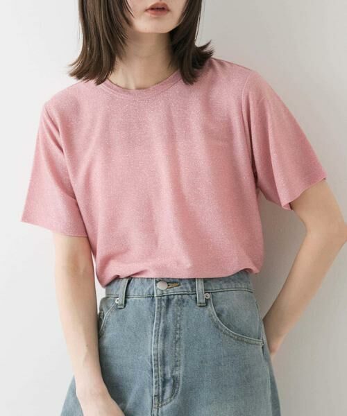 SENSE OF PLACE by URBAN RESEARCH / センスオブプレイス バイ アーバンリサーチ Tシャツ | クルーネックラメTシャツ(半袖) | 詳細17