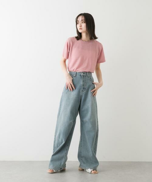 SENSE OF PLACE by URBAN RESEARCH / センスオブプレイス バイ アーバンリサーチ Tシャツ | クルーネックラメTシャツ(半袖) | 詳細20