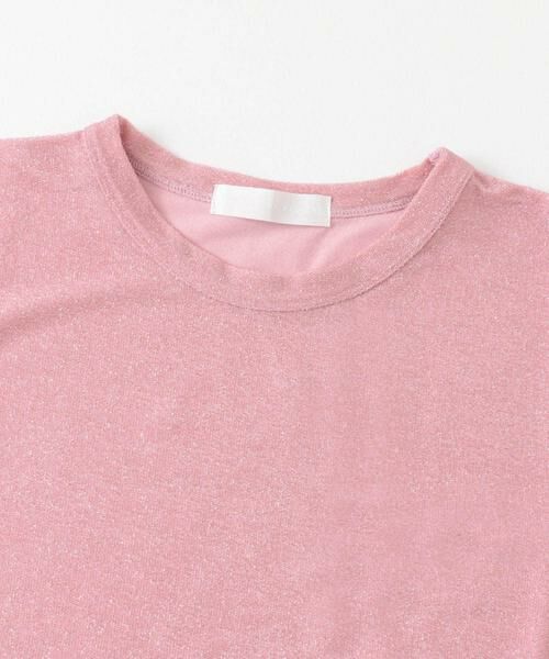 SENSE OF PLACE by URBAN RESEARCH / センスオブプレイス バイ アーバンリサーチ Tシャツ | クルーネックラメTシャツ(半袖) | 詳細22