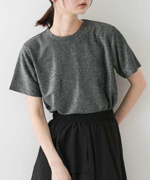 SENSE OF PLACE by URBAN RESEARCH / センスオブプレイス バイ アーバンリサーチ Tシャツ | クルーネックラメTシャツ(半袖) | 詳細26