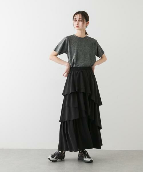 SENSE OF PLACE by URBAN RESEARCH / センスオブプレイス バイ アーバンリサーチ Tシャツ | クルーネックラメTシャツ(半袖) | 詳細29