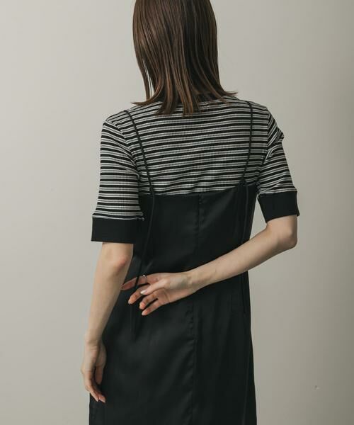 SENSE OF PLACE by URBAN RESEARCH / センスオブプレイス バイ アーバンリサーチ Tシャツ | 『一部WEB限定カラー』クルーネックリンガーボーダーTシャツ(5分袖) | 詳細28