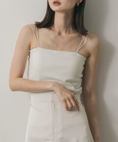 SENSE OF PLACE by URBAN RESEARCH / センスオブプレイス バイ アーバンリサーチ キャミソール・チューブトップ | 『一部WEB限定カラー』ダブルストラップカップツキキャミソール