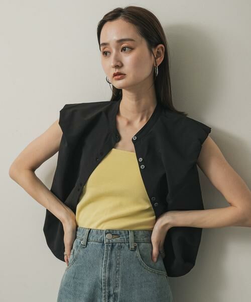 SENSE OF PLACE by URBAN RESEARCH / センスオブプレイス バイ アーバンリサーチ キャミソール・チューブトップ | 『一部WEB限定カラー』ダブルストラップカップツキキャミソール | 詳細1