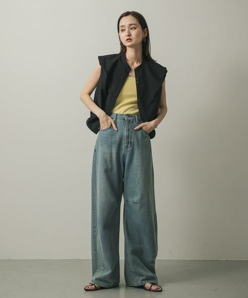 SENSE OF PLACE by URBAN RESEARCH / センスオブプレイス バイ アーバンリサーチ キャミソール・チューブトップ | 『一部WEB限定カラー』ダブルストラップカップツキキャミソール | 詳細2