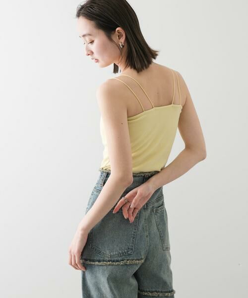 SENSE OF PLACE by URBAN RESEARCH / センスオブプレイス バイ アーバンリサーチ キャミソール・チューブトップ | 『一部WEB限定カラー』ダブルストラップカップツキキャミソール | 詳細6