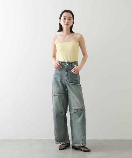 SENSE OF PLACE by URBAN RESEARCH / センスオブプレイス バイ アーバンリサーチ キャミソール・チューブトップ | 『一部WEB限定カラー』ダブルストラップカップツキキャミソール | 詳細7