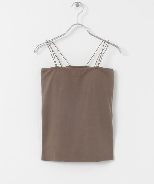 SENSE OF PLACE by URBAN RESEARCH / センスオブプレイス バイ アーバンリサーチ キャミソール・チューブトップ | 『一部WEB限定カラー』ダブルストラップカップツキキャミソール | 詳細17