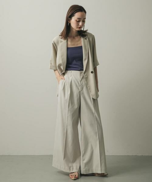 SENSE OF PLACE by URBAN RESEARCH / センスオブプレイス バイ アーバンリサーチ キャミソール・チューブトップ | 『一部WEB限定カラー』ダブルストラップカップツキキャミソール | 詳細24