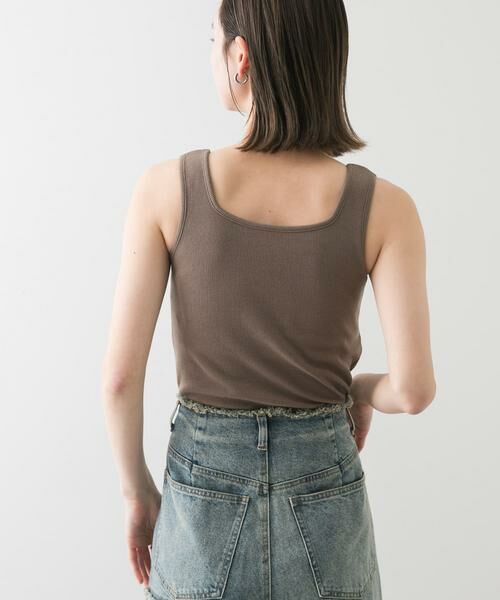 SENSE OF PLACE by URBAN RESEARCH / センスオブプレイス バイ アーバンリサーチ タンクトップ | スクエアネックカップツキタンクトップ | 詳細5