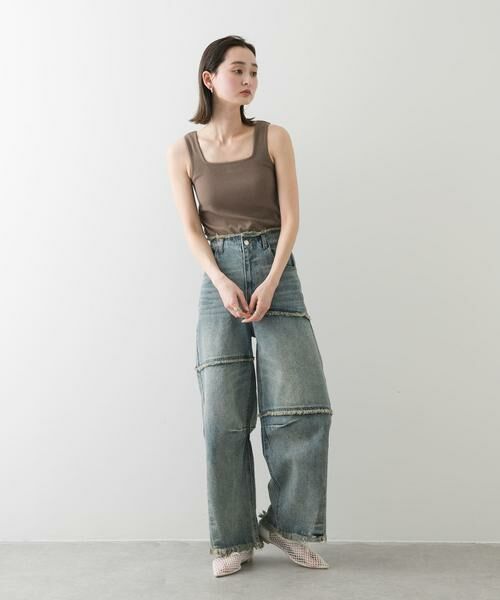 SENSE OF PLACE by URBAN RESEARCH / センスオブプレイス バイ アーバンリサーチ タンクトップ | スクエアネックカップツキタンクトップ | 詳細7