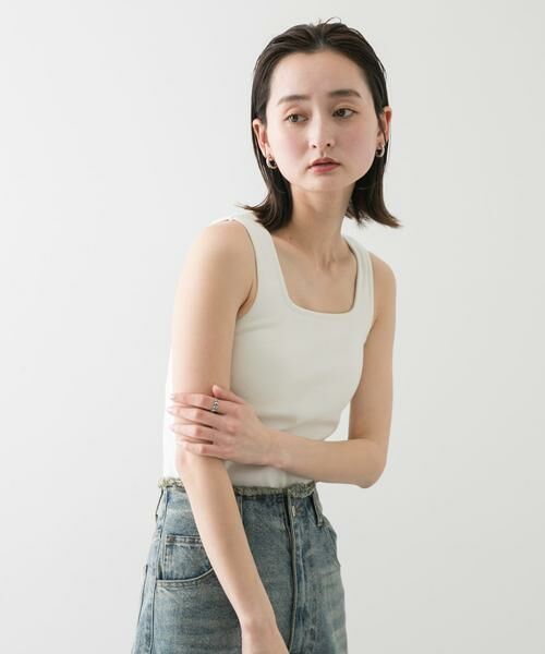 SENSE OF PLACE by URBAN RESEARCH / センスオブプレイス バイ アーバンリサーチ タンクトップ | スクエアネックカップツキタンクトップ | 詳細17