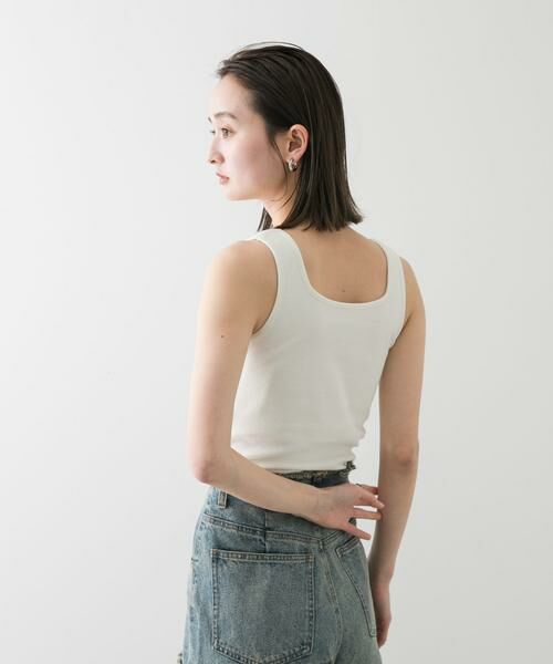SENSE OF PLACE by URBAN RESEARCH / センスオブプレイス バイ アーバンリサーチ タンクトップ | スクエアネックカップツキタンクトップ | 詳細19