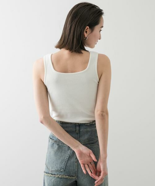 SENSE OF PLACE by URBAN RESEARCH / センスオブプレイス バイ アーバンリサーチ タンクトップ | スクエアネックカップツキタンクトップ | 詳細20