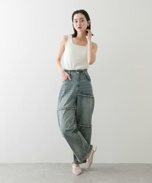 SENSE OF PLACE by URBAN RESEARCH / センスオブプレイス バイ アーバンリサーチ タンクトップ | スクエアネックカップツキタンクトップ | 詳細21