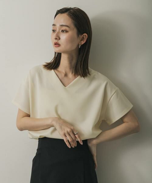 SENSE OF PLACE by URBAN RESEARCH / センスオブプレイス バイ アーバンリサーチ Tシャツ | ミラノリブVネックTシャツ | 詳細6