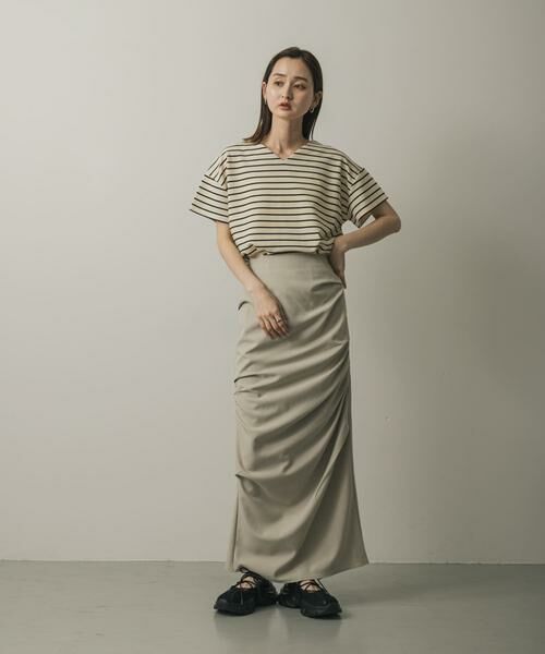 SENSE OF PLACE by URBAN RESEARCH / センスオブプレイス バイ アーバンリサーチ Tシャツ | ミラノリブVネックTシャツ | 詳細16