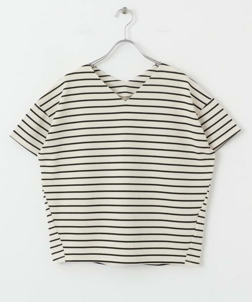 SENSE OF PLACE by URBAN RESEARCH / センスオブプレイス バイ アーバンリサーチ Tシャツ | ミラノリブVネックTシャツ | 詳細21