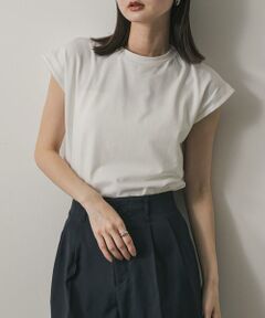 SENSE OF PLACE by URBAN RESEARCH / センスオブプレイス バイ アーバンリサーチ Tシャツ | 『UR TECH ひやサラクール』 クールタッチフレンチスリーブTシャツ