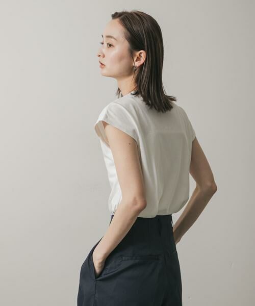 SENSE OF PLACE by URBAN RESEARCH / センスオブプレイス バイ アーバンリサーチ Tシャツ | 『UR TECH ひやサラクール』 クールタッチフレンチスリーブTシャツ | 詳細30