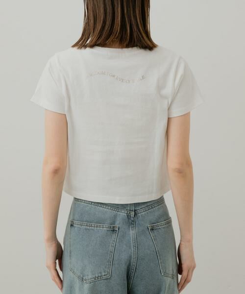 SENSE OF PLACE by URBAN RESEARCH / センスオブプレイス バイ アーバンリサーチ Tシャツ | クロップドグラフィックTシャツ(半袖) | 詳細10