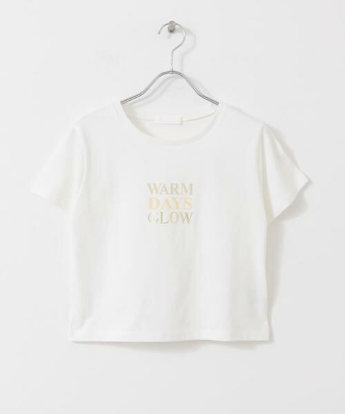 SENSE OF PLACE by URBAN RESEARCH / センスオブプレイス バイ アーバンリサーチ Tシャツ | クロップドグラフィックTシャツ(半袖) | 詳細12