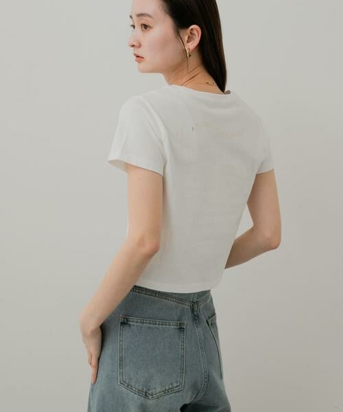 SENSE OF PLACE by URBAN RESEARCH / センスオブプレイス バイ アーバンリサーチ Tシャツ | クロップドグラフィックTシャツ(半袖) | 詳細6